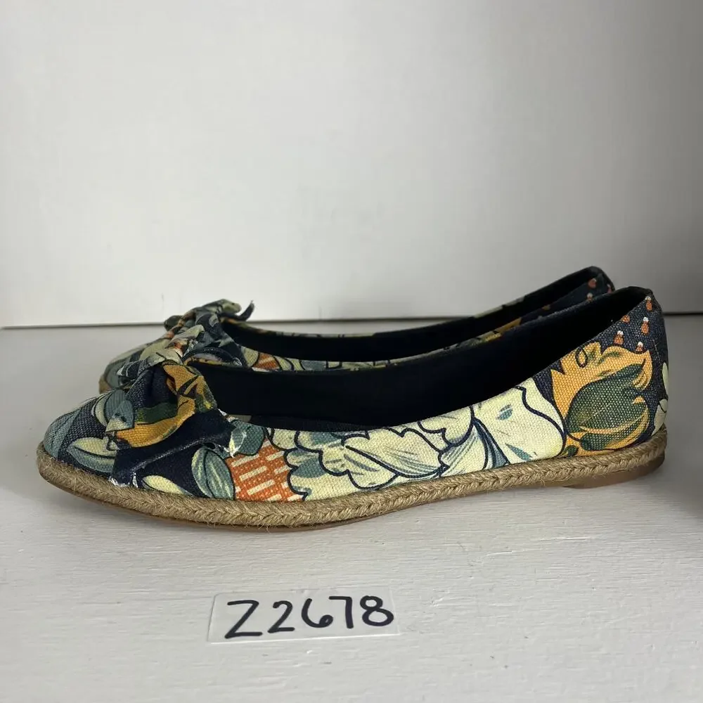 Tory Burch printed canvas